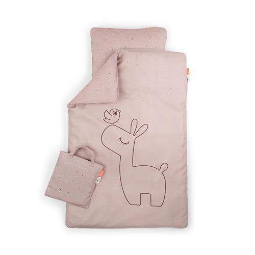 Se Done by Deer SE Lalee Junior Sengetøj Sæt Pulver pink | Lyserød | 0 ved Babyshop