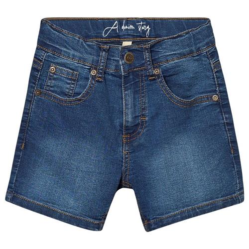 Se A Denim Story Shorts Blåt | Blå | 128 cm ved Babyshop