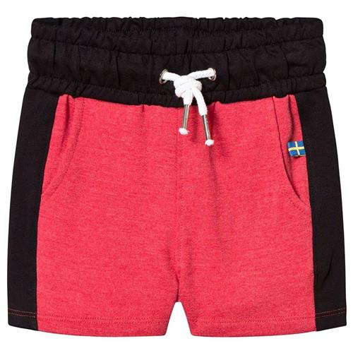 Se The BRAND Shorts Red Melange | Rød | 80/86 cm ved Babyshop