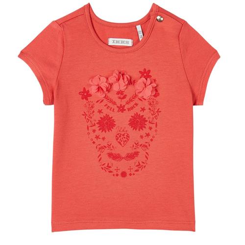 Se IKKS Skull Print T-shirt Rød | Rød | 2 years ved Babyshop