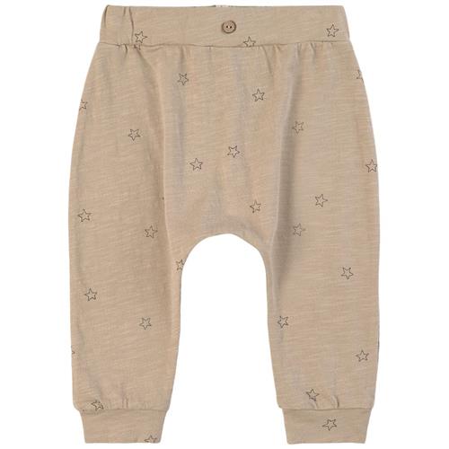 Rylee + Cru Slouch Bukser Stars | Beige | 3-6 months