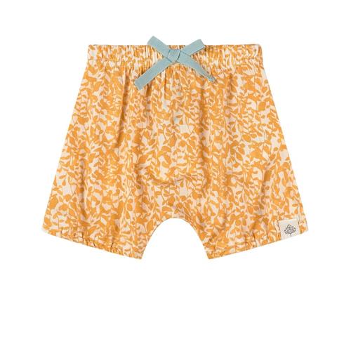 Se Gullkorn Design Sommerlig Shorts Sunflower | Gul | 68 cm ved Babyshop