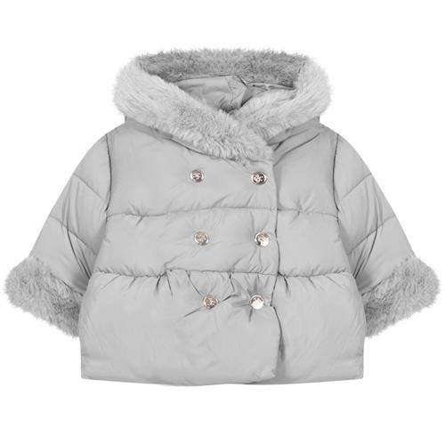 Se Tartine et Chocolat Vinterjakke Vison | Grå | 6 months ved Babyshop