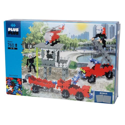 Se Plus-Plus 760-Piece Plus-Plus® Fire & Rescue | Blå | 6-10 ved Babyshop