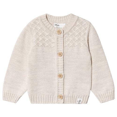 Little Jalo Strikket Cardigan Cremefarvet |  | 68 cm