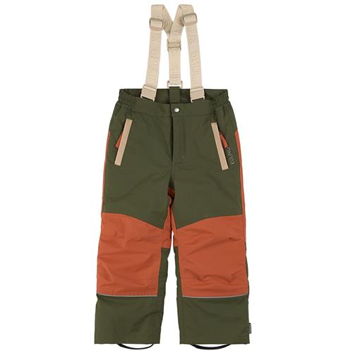 Se Kuling Valdez Skibukser Moss/Rust/Sand | Grønn | 98 cm ved Babyshop