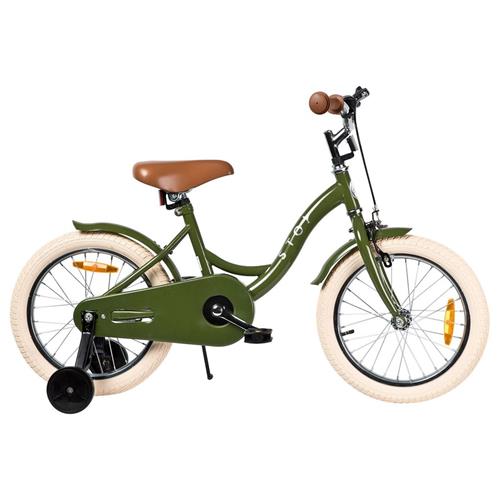 Stoy 16" Vintage Cykel Army Green | Grønn | 5-7