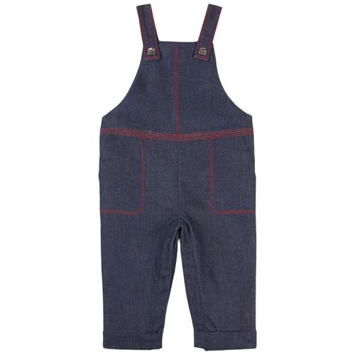 Se Jacadi Denim Overalls Navyblå | Blå | 6 months ved Babyshop