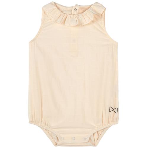 Mini Sibling Frill Babybody Natural |  | 12-18 months