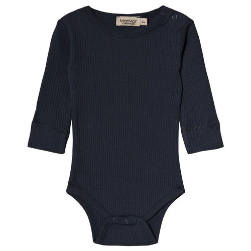 MarMar Copenhagen Rib Babybody Navyblå | Blå | 4 months