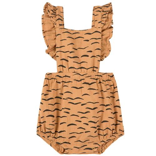 Se Mini Sibling Romper Honey | Beige | 6-12 months ved Babyshop