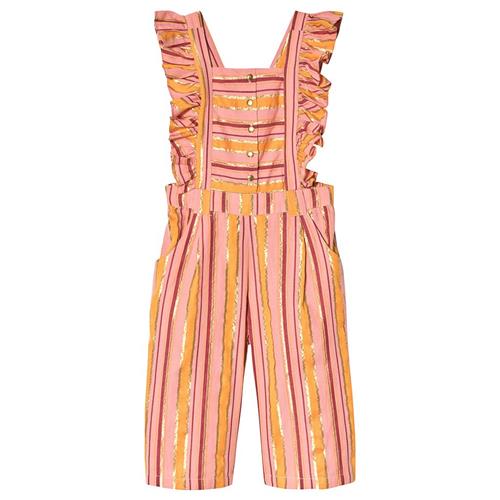 Velveteen Stribet Jumpsuit Lyserød | Lyserød | 4 years