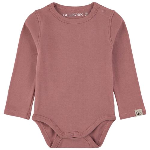 Se Gullkorn Design Villvette Babybody Old Pink | Lyserød | 56 cm ved Babyshop