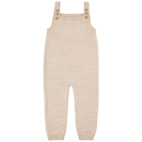 Little Jalo Strikket Overalls Cremefarvet |  | 68 cm