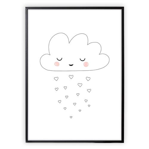 Se XO Posters Plakat Med Sky | Hvid | 0 ved Babyshop