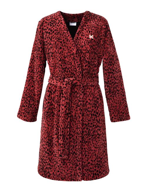 Kenzo Home Kpatch Bath Robe Kenzo Home Red