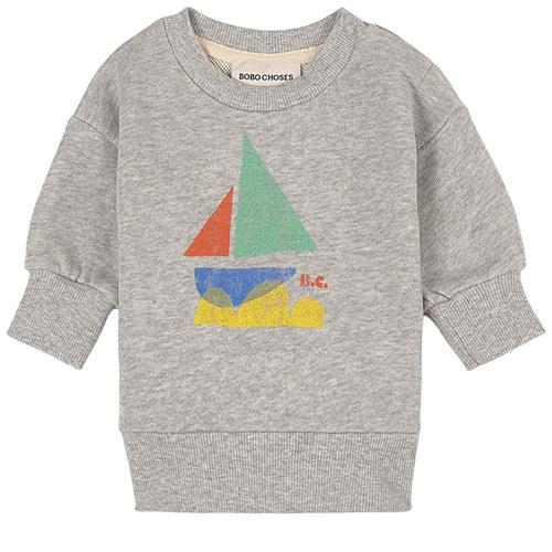 Bobo Choses Sailboat Sweatshirt Grå | Grå | 6 months