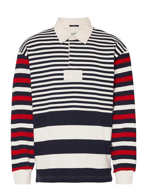 GANT D1. Rw Multi Stripe Heavy Rugger GANT Patterned