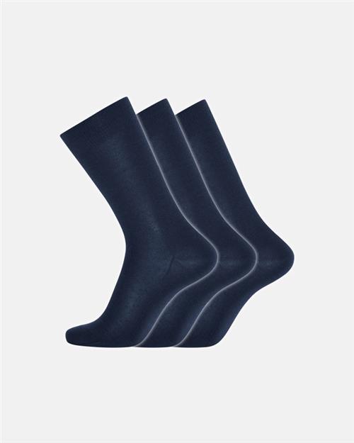 Sokker 3-pak | Økologisk uld | Navy