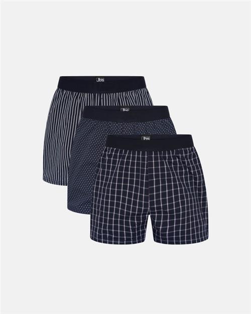 Boxershorts | 3-pak | 100 økologisk bomuld | Multifarvet