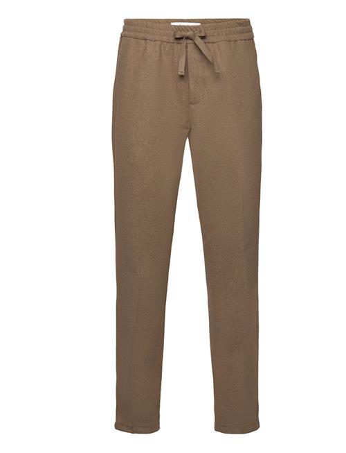 Se Les Deux Patrick Drawstring Wool Pants Les Deux Beige ved Booztlet