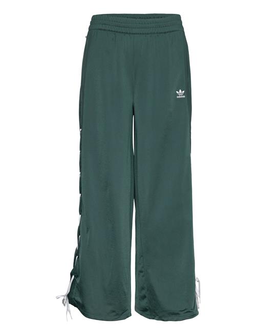 Se adidas Originals Always Original Laced Wide Leg Tracksuit Bottoms Adidas Originals Green ved Booztlet