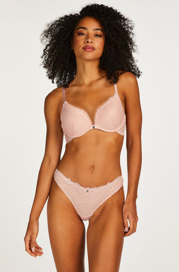 Hunkemöller G-streng Marine pink