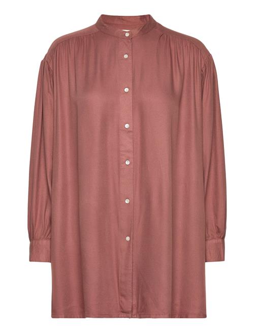 Moshi Moshi Mind Auora Shirt Twill Moshi Moshi Mind Burgundy