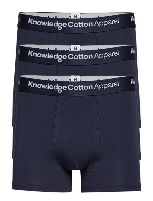 Knowledge Cotton Apparel 3-Pack Underwear - Gots/Vegan Knowledge Cotton Apparel Blue