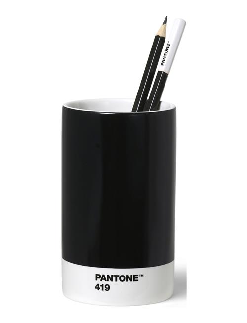 Se PANTONE Pencil Cup PANT Black ved Booztlet