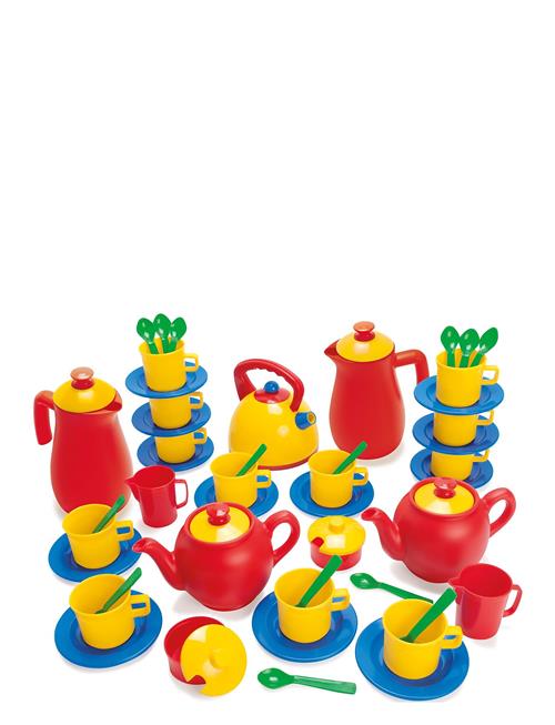 Dantoy Coffee Tea Set 53 Pcs. Dantoy Patterned