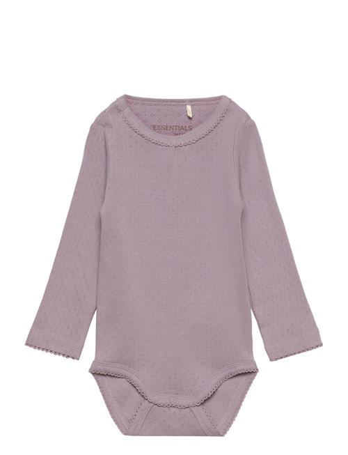 Body Ls Pointelle Fixoni Purple