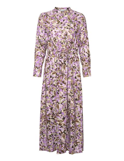 Slfkatrin Ls Ankle Dress B Selected Purple