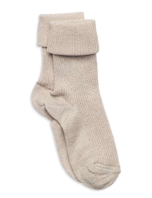 mp Denmark Ida Glitter Socks Mp Denmark Beige