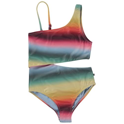 Se Molo Naan Badedragt Rainbow Mist | Lyserød | 164 cm ved Babyshop