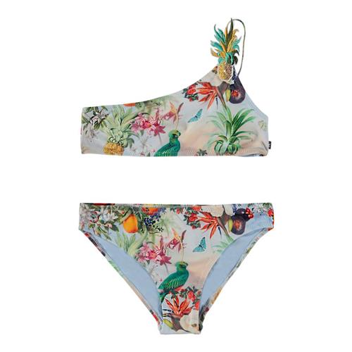 Se Molo Naja Bikini Tropical Art | Blå | 98/104 cm ved Babyshop