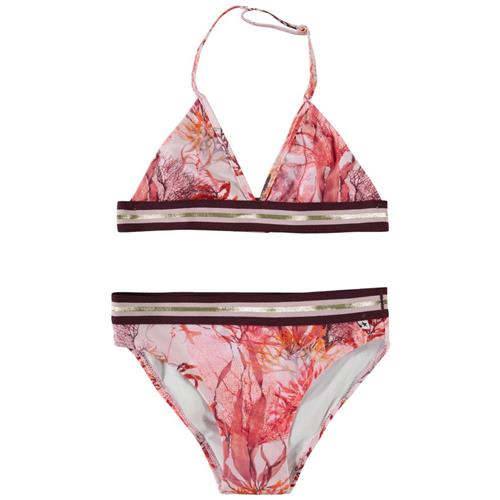 Se Molo Nicoletta Bikini Coral Flower | Lyserød | 146/152 cm ved Babyshop