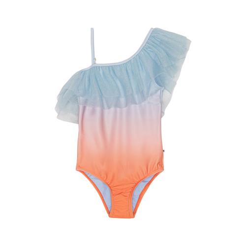 Se Molo Nilla Badedragt Summer Rainbow | Orange | 140 cm ved Babyshop