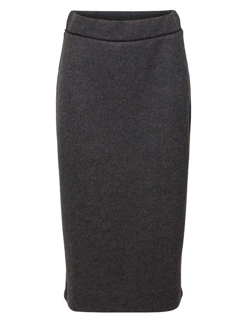 Esprit Casual Rib Knit Pencil Skirt Esprit Casual Grey