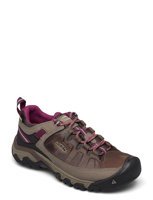 Se KEEN Ke Targhee Iii Wp W Weiss-Boysenberry KEEN Brown ved Booztlet