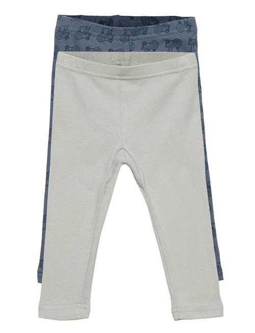 Leggings W.aop Pippi Blue