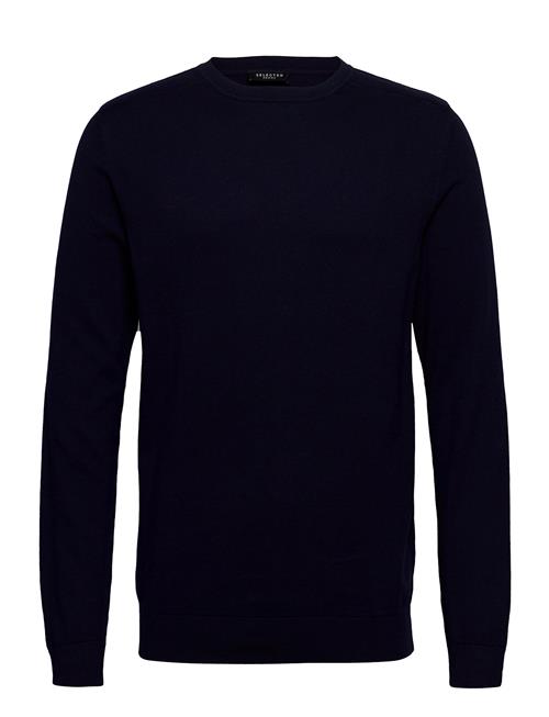 Selected Homme Slhberg Crew Neck Noos Selected Homme Navy