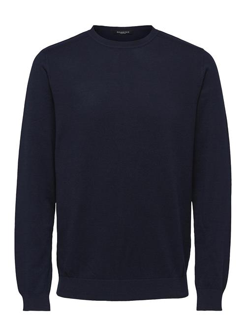 Slhberg Crew Neck Noos Selected Homme Navy