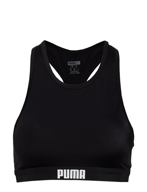 Puma Swim Women Racerback Swim Top 1P Puma Swim Black
