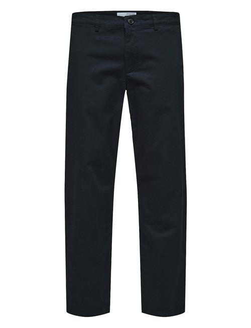 Se Selected Homme Slh196-Straight-New Miles Flex Pant Noos Selected Homme Navy ved Booztlet