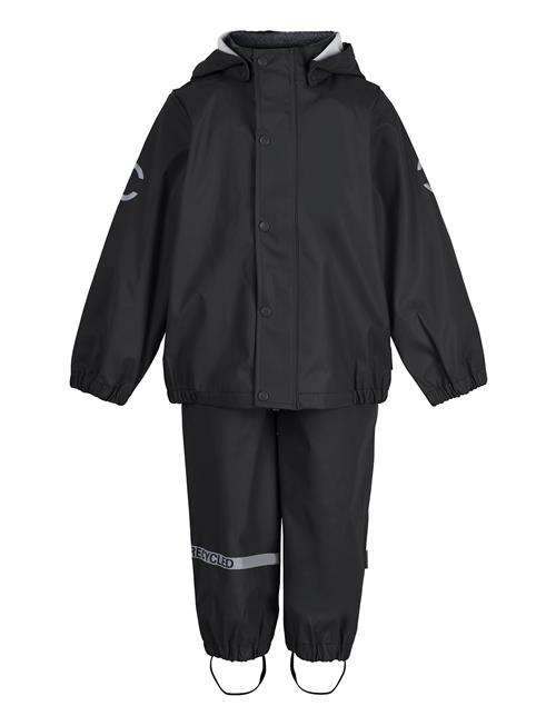 Pu Rain W. Susp. Recycled Mikk-line Black