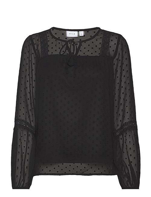 Viedee L/S Top - Noos Vila Black