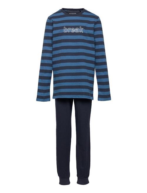 Schiesser Boys Pyjama Long Schiesser Navy