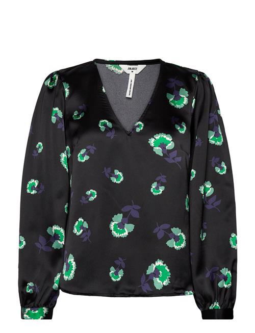 Se Object Objagafia L/S Top 125 Object Black ved Booztlet