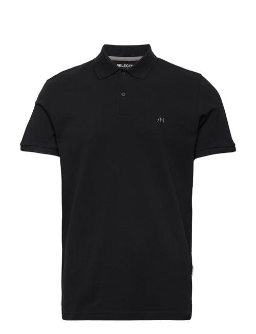 Selected Homme Slhdante Ss Polo Noos Selected Homme Black